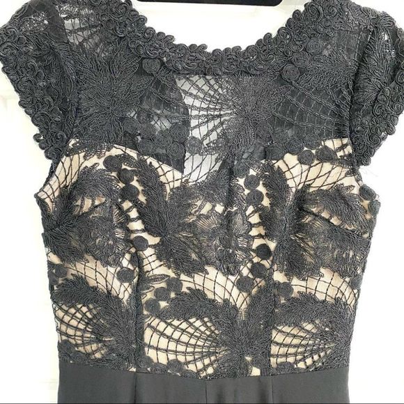 SOIEBLU Lace detail jumpsuit in black small EUC - Picture 3 of 5